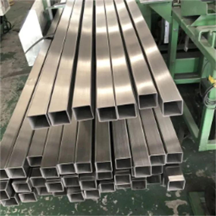 Tube carré en acier inoxydable sans soudure 316