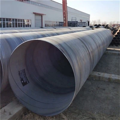 Tuyau d'acier soudé en spirale galvanisé